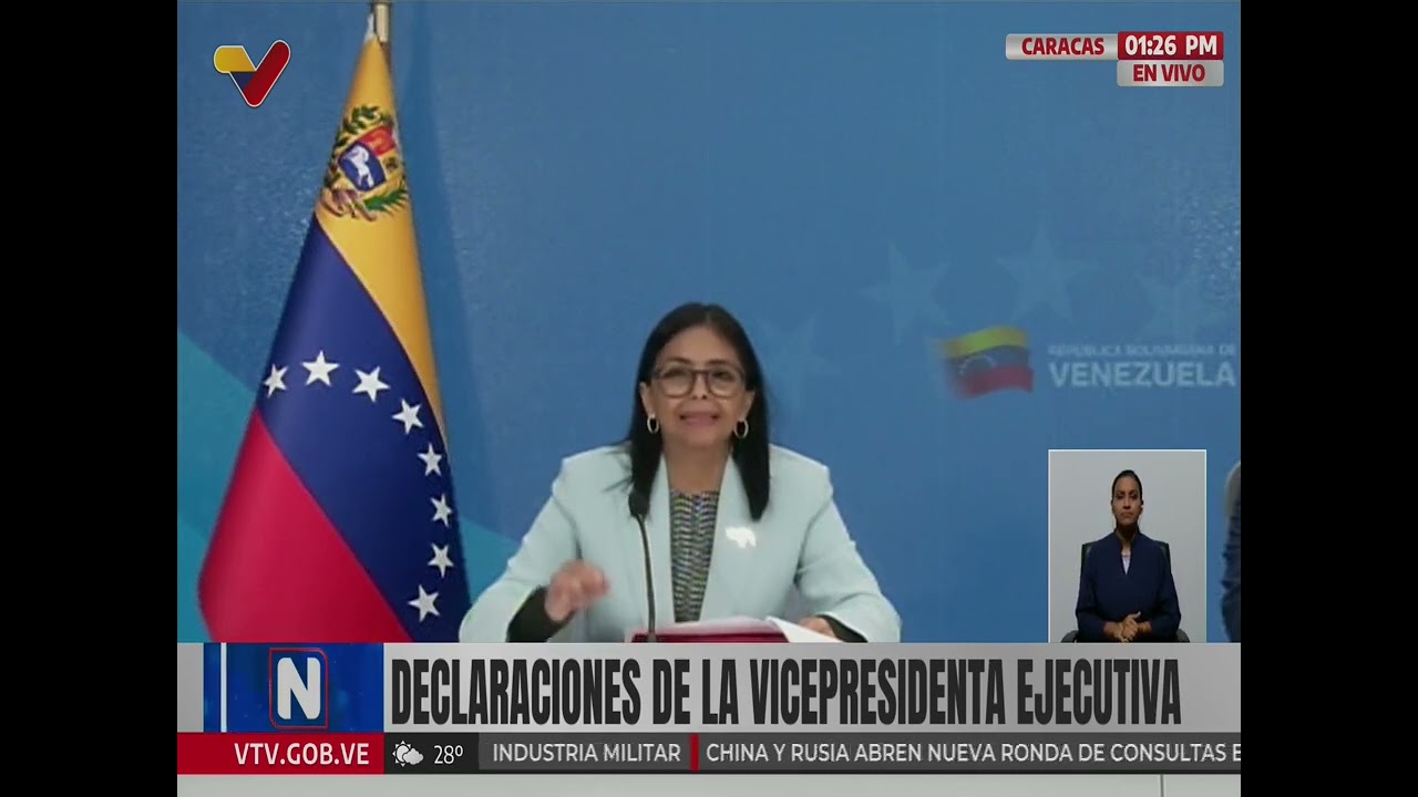 Delcy Rodríguez sobre "venta forzosa" de Citgo hecha por EEUU