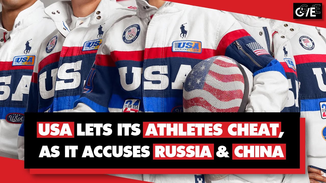USA lets athletes cheat with steroids, as it accuses Russia & China of violating anti-doping rules