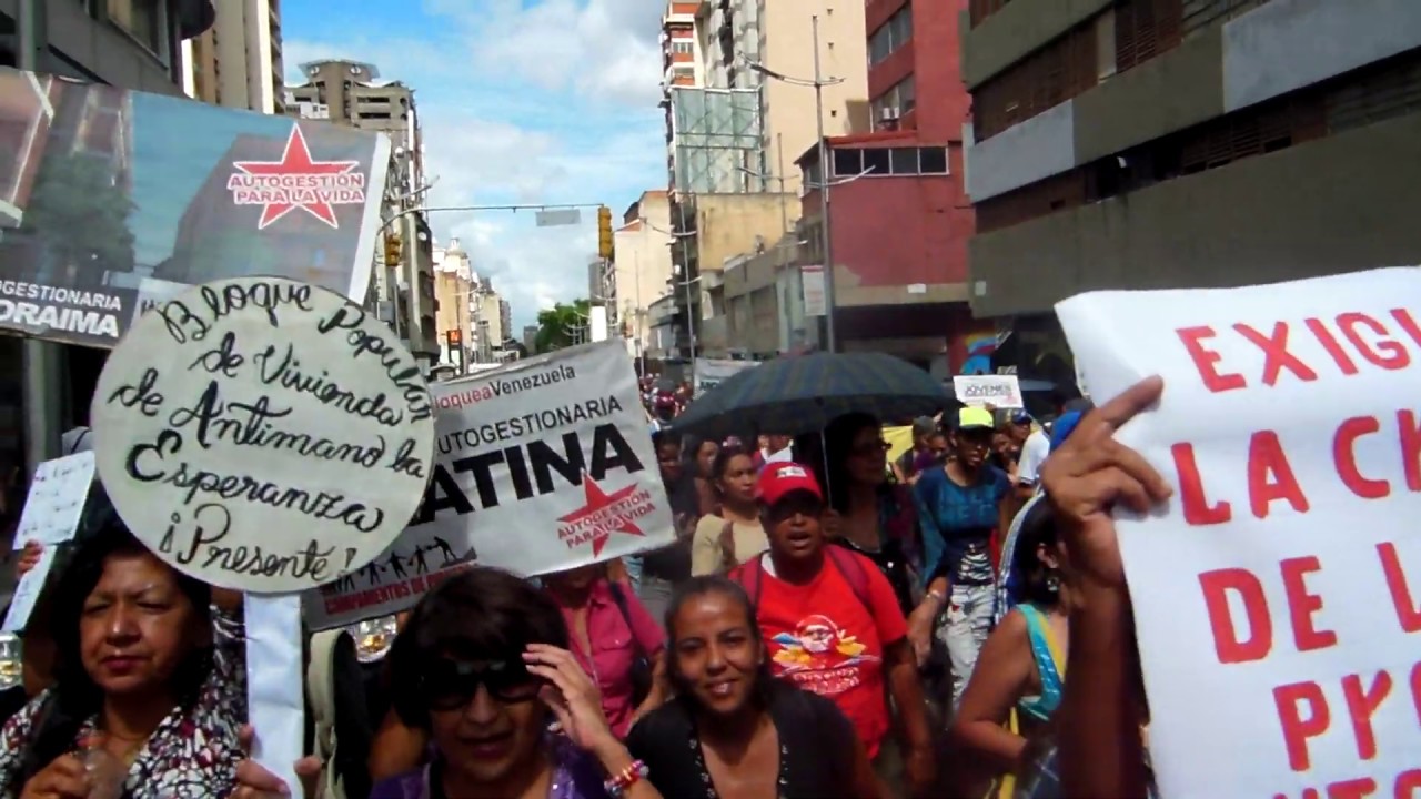 Movimiento de Pobladores marcha por Ley de Producción Autogestionaria de Hábitat y Vivienda Popular