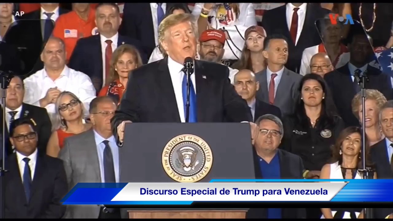 Trump reconoce el sacrificio de Óscar Pérez por Venezuela y abraza a su madre