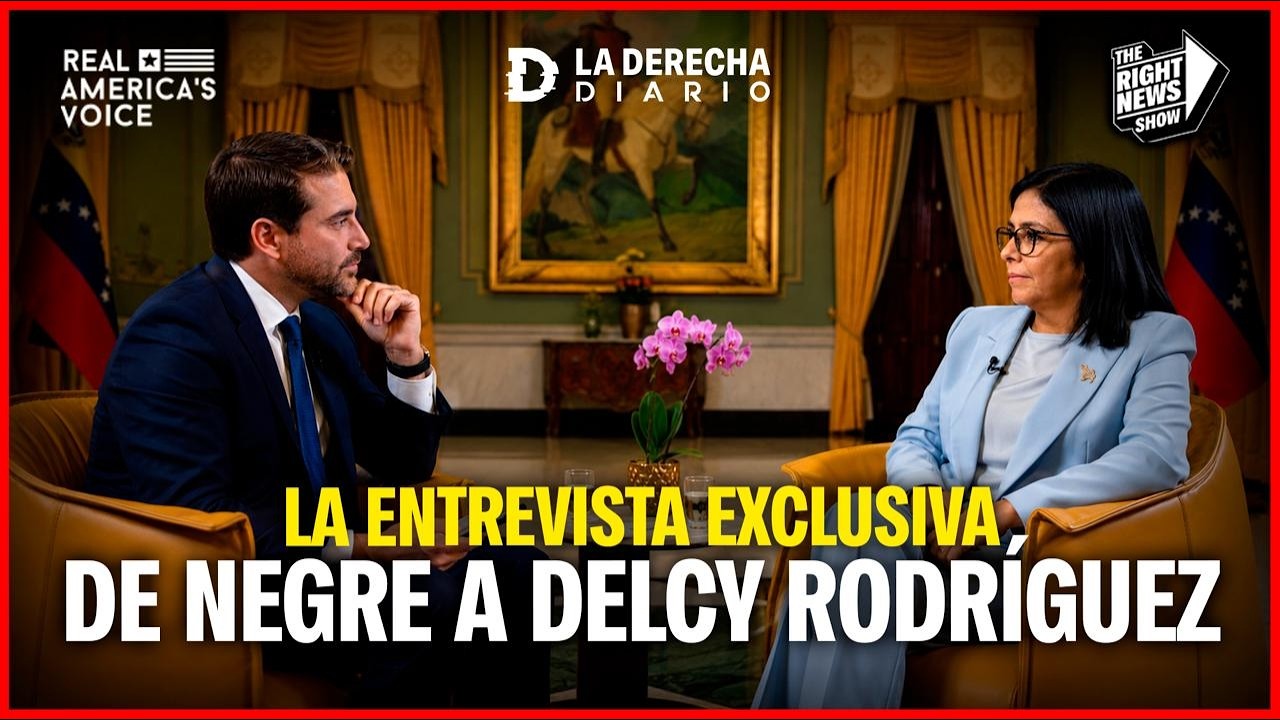 ENTREVISTA EXCLUSIVA: DELCY RODRÍGUEZ EN EL PALACIO DE MIRAFLORES | Javier Negre | La Derecha Diario