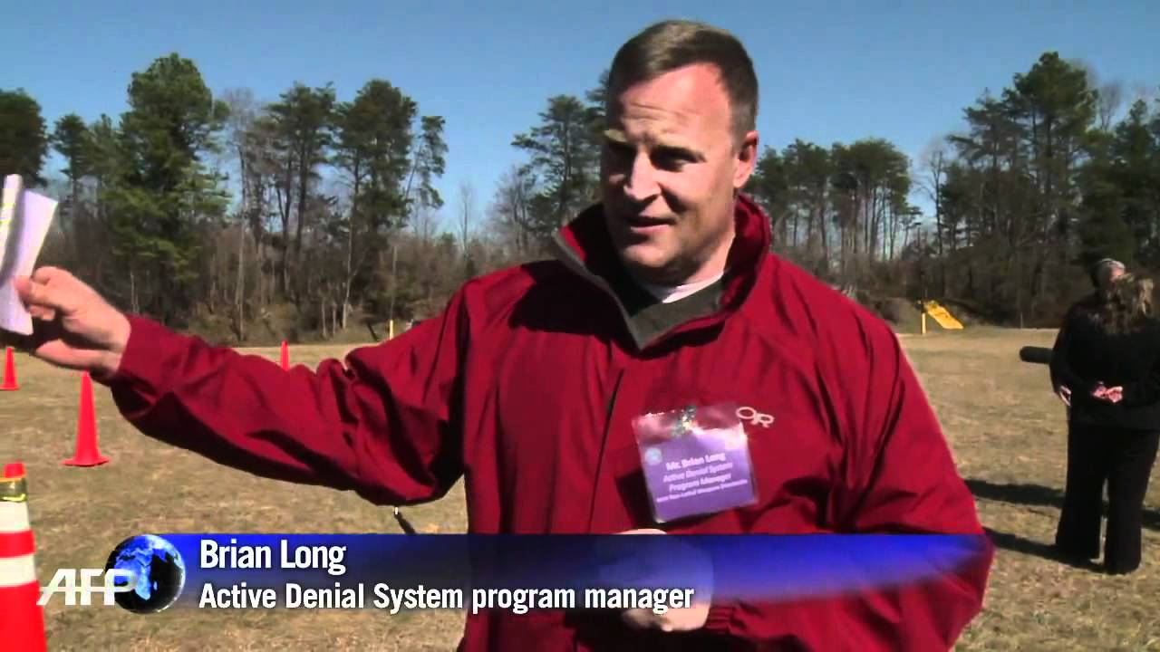 US army unveils electromagnetic weapon for crowd control