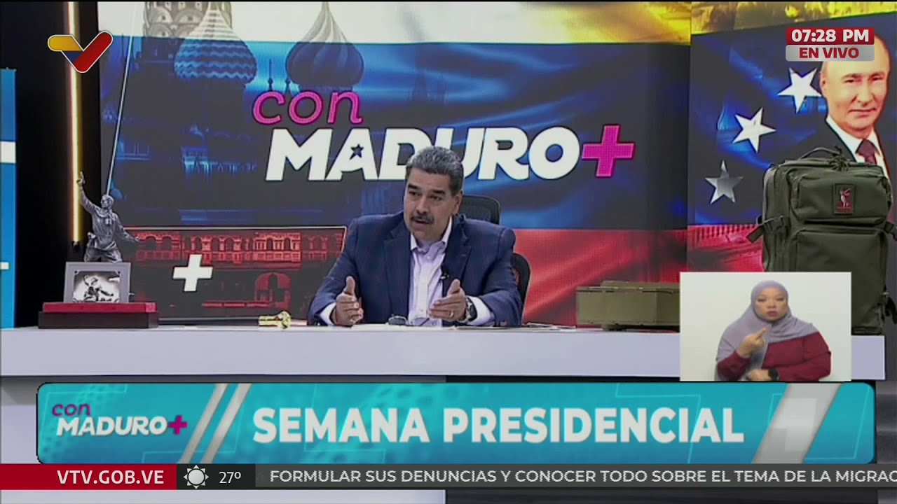 Maduro: Líderes europeos se fueron a Kiev "entre polvos blancos", a pedir más guerra