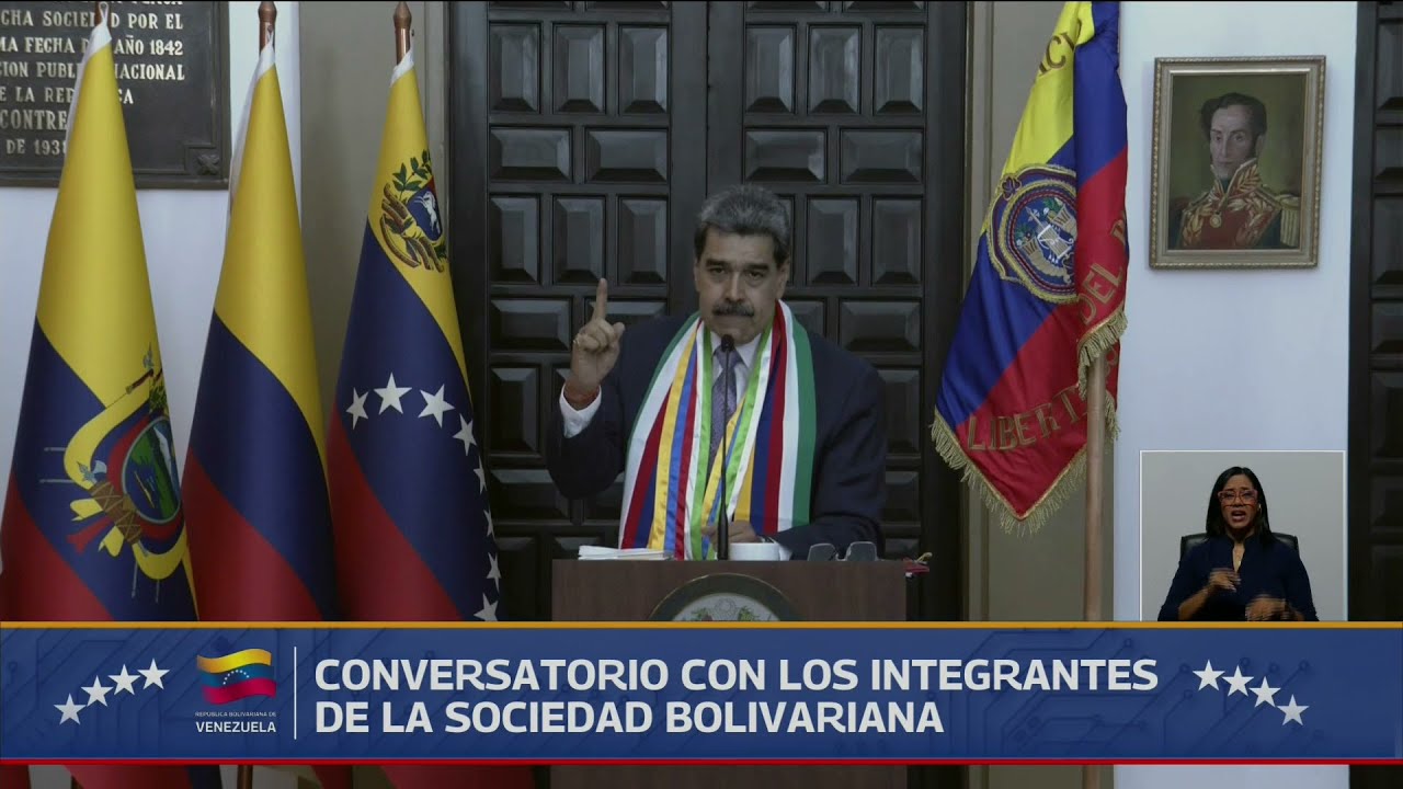 Nicolás Maduro responde contundentemente a anuncio de Donald Trump bloqueando buques petroleros