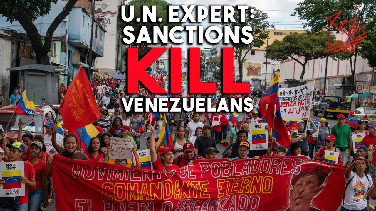 UN expert details crushing human toll of US sanctions on Venezuela