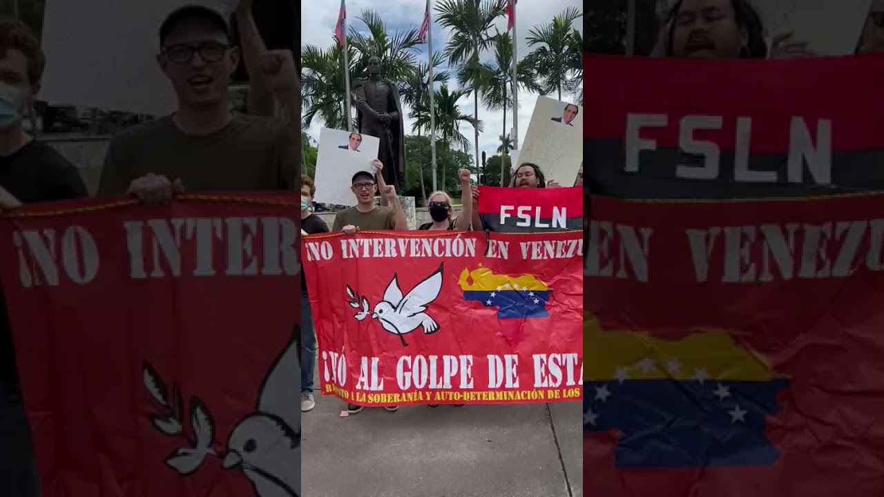 Protest in Miami #FreeAlexSaab 2of3