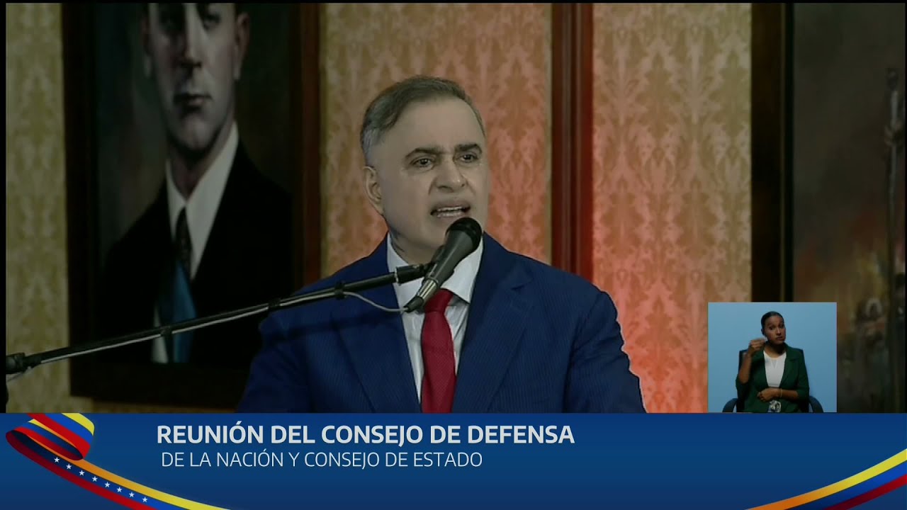 Fiscal General Tarek William Saab, informe en Consejo de Estado sobre hechos violentos julio-agosto