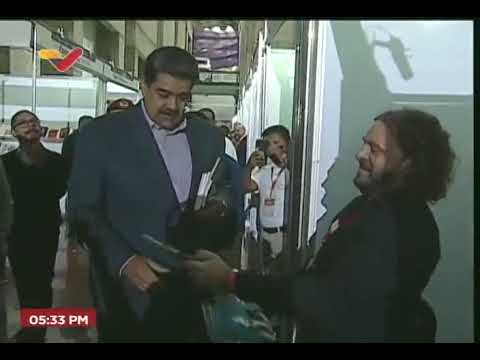 Inauguración de Filven 2022 (Feria Internacional del Libro de Venezuela) en Galería de Arte Nacional