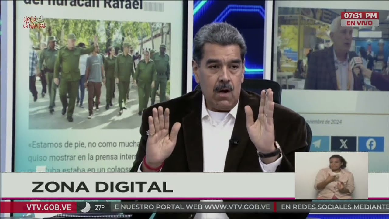 Maduro sobre los detenidos por la violencia post-electoral, 11 de noviembre de 2024