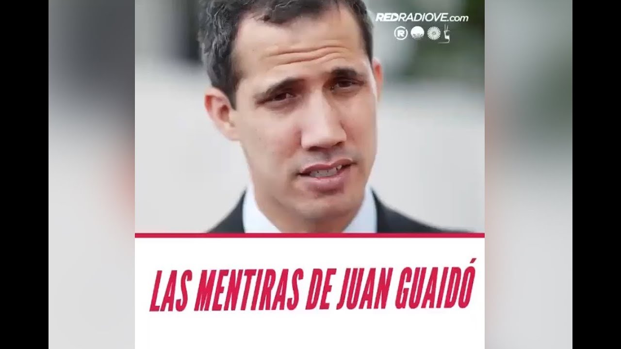 Las mentiras de Guaidó