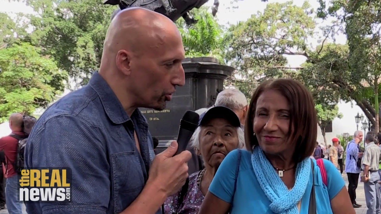 In Caracas, Ordinary Venezuelans Speak to The Real News About Venezuela's Crisis