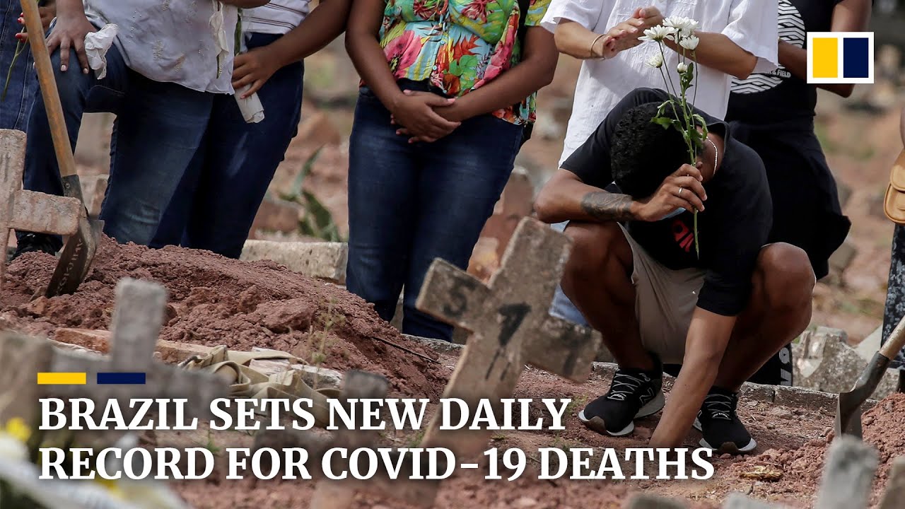 Brazil sets new daily record for Covid-19 deaths as President Jair Bolsonaro rejects lockdown