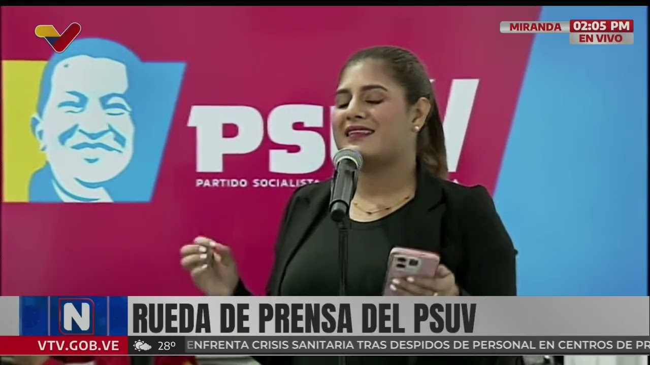 Diosdado Cabello en la Rueda de prensa del PSUV, 13 octubre 2025