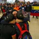 Venezuelans returning home because of the Plan Vuelta a la Patria