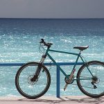 Bicycle by the sea
