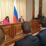 Delcy-Rodríguez-vicepresidenta-de-Venezuela-con-el-Ministro-del-Esterior-de-Rusia-Serguéi-Lavrov.-Twitter