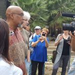 Delegation+at+Caracas+community+garden