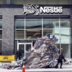 Plastic Monster Visits Nestle In Virginia