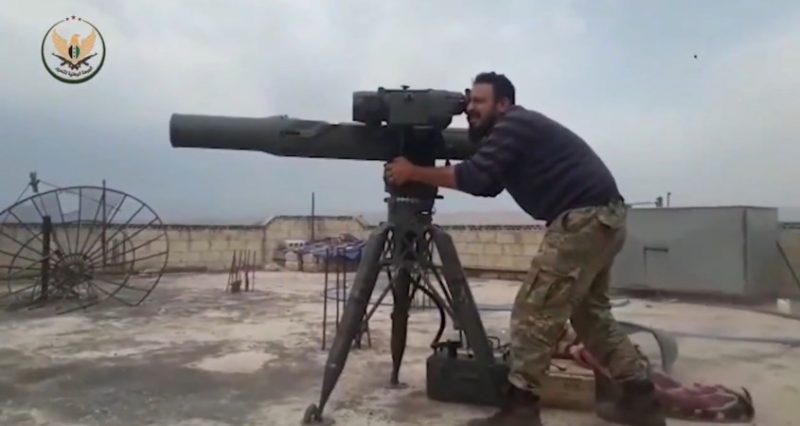 Turkish-backed-rebels-TOW-anti-tank-missiles-Syria