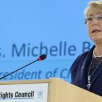 Michelle Bachelet of Chile, newly-appointed as the next UN High Commissioner for Human Rights by Secretary-General António Guterres.