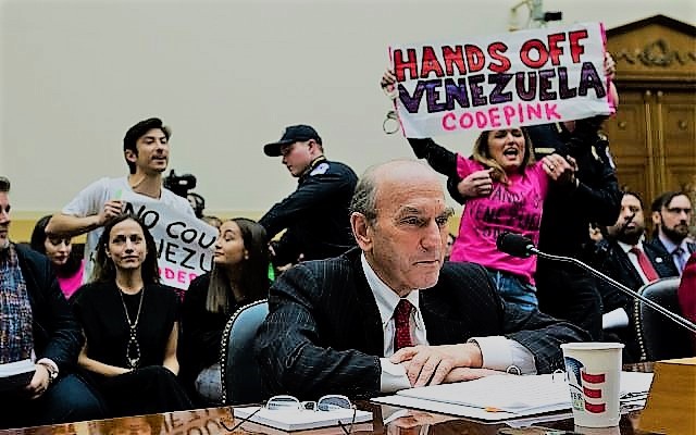 Elliott-Abrams-Codepink-jose-luis-magana-AP