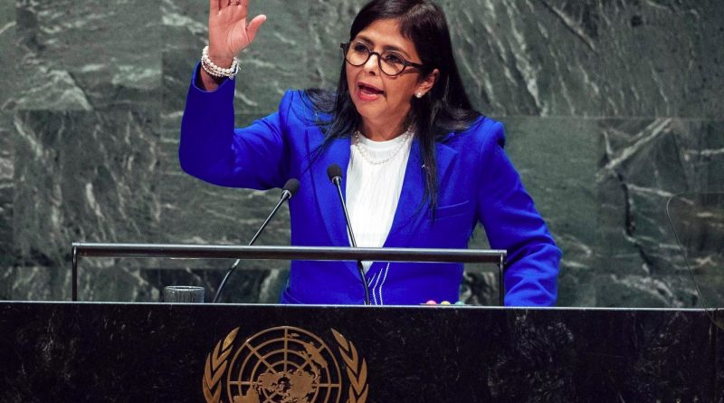 Delcy Rodriguez at the UN: Venezuela is Decent and Indivisible ...