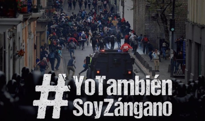 Ecuador-zangano-protest