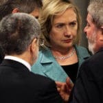 Hilllary Clinton, Luiz Inacio Lula da Silva, Celso Amorim