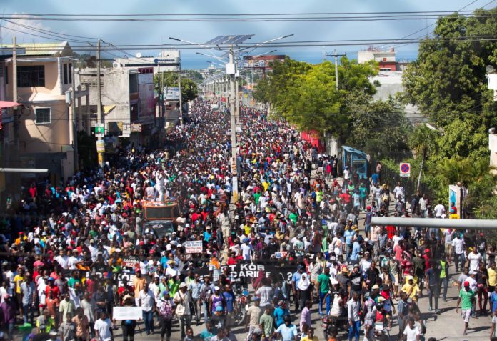 Protest against corruption in Haiti leaves at least two dead and several wounded