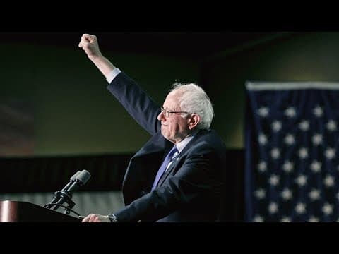 Sanders Campaign Signals Victory Amid Iowa Fiasco