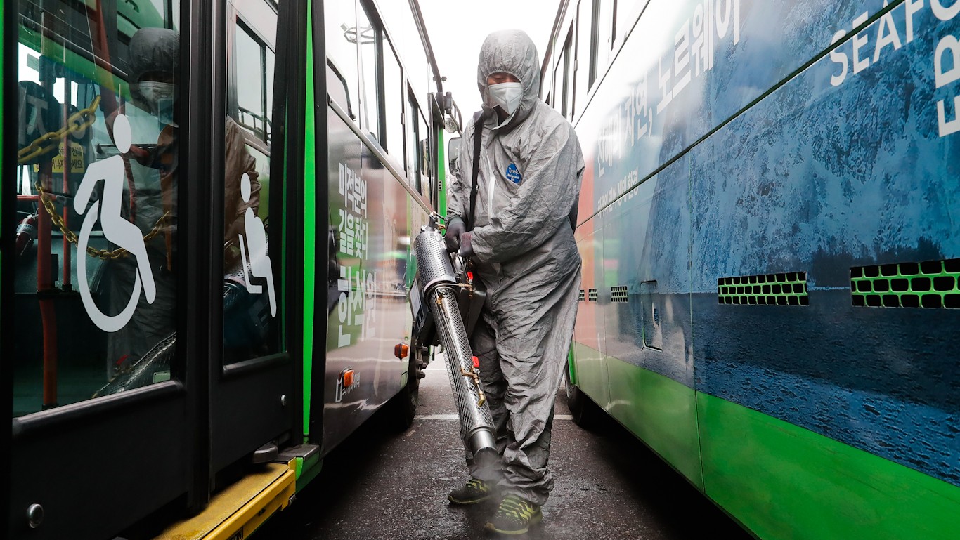 APTOPIX Virus Outbreak South Korea