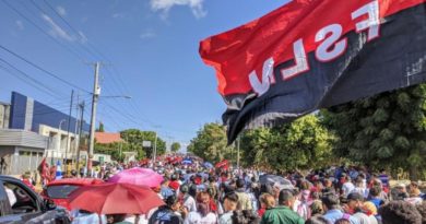 FSLN-Sandinista-march-Nicaragua-Managua