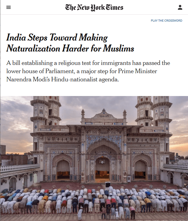 NYT-India