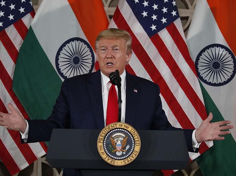 trump-india