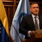 Venezuelan Attorney General Tarek William Saab issuing statements to the press. File photo.