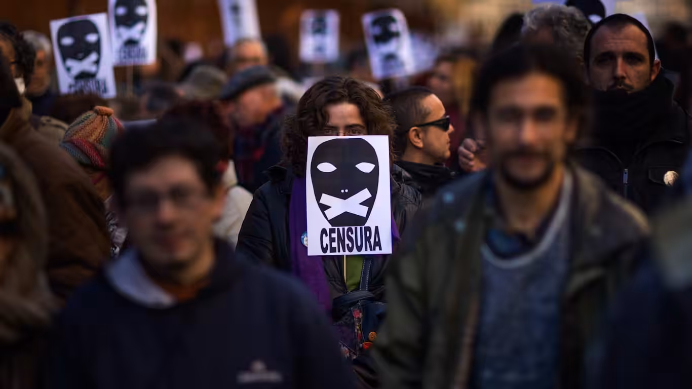 Spain Protest Fine