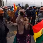Virus Outbreak Bolivia Protests