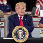 U.S. President Trump visits the U.S. Southern Command (SOUTHCOM) in Doral, Florida