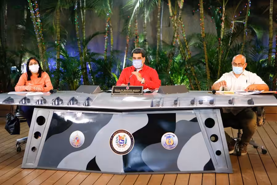 President Maduro announcing reopening for december in Venezuela