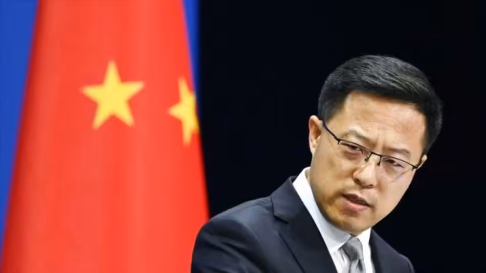 China's spokeman Zhao Lijian and Venezuela