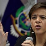 María Paula Romo dissmised minister from Ecuador.