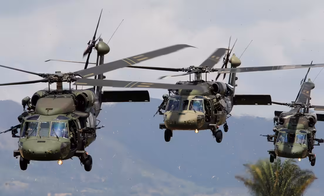 Military exercise by the US, Colombia and Brazil at the Tolemaida base, Colombia, January 26, 2020. Jonathan Drake / Reuters