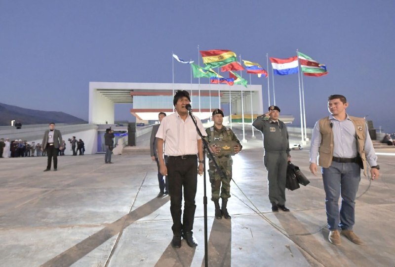 Featured image: Evo Morales inaugurating the headquarter of UNASUR's Parliament. File photo.Featured image: Evo Morales inaugurating the headquarter of UNASUR's Parliament. File photo.