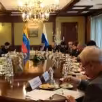 Venezuelan Vice President Delcy Rodriguez on a working trip in Moscow Russia