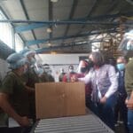 CNE Rector Indira Alfonso superviing final 6D Parliamentary Elections preparations. Photo courtesy CNE.