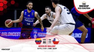 Venezuela beats Chile FIBA Copa America