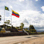 La Linea, border between Venezuela and Brazil