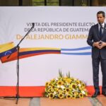 Juan Guaido Giammatei, right wingers, Venezuela, Guatemala, protests, Congress,