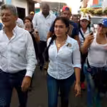 Gobernor Lady Gomoez from tachira tate and former Accion Democratica leader Henri Ramo Allup