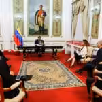 President Maduro during a joint Interview with journalists from public and private outlets .